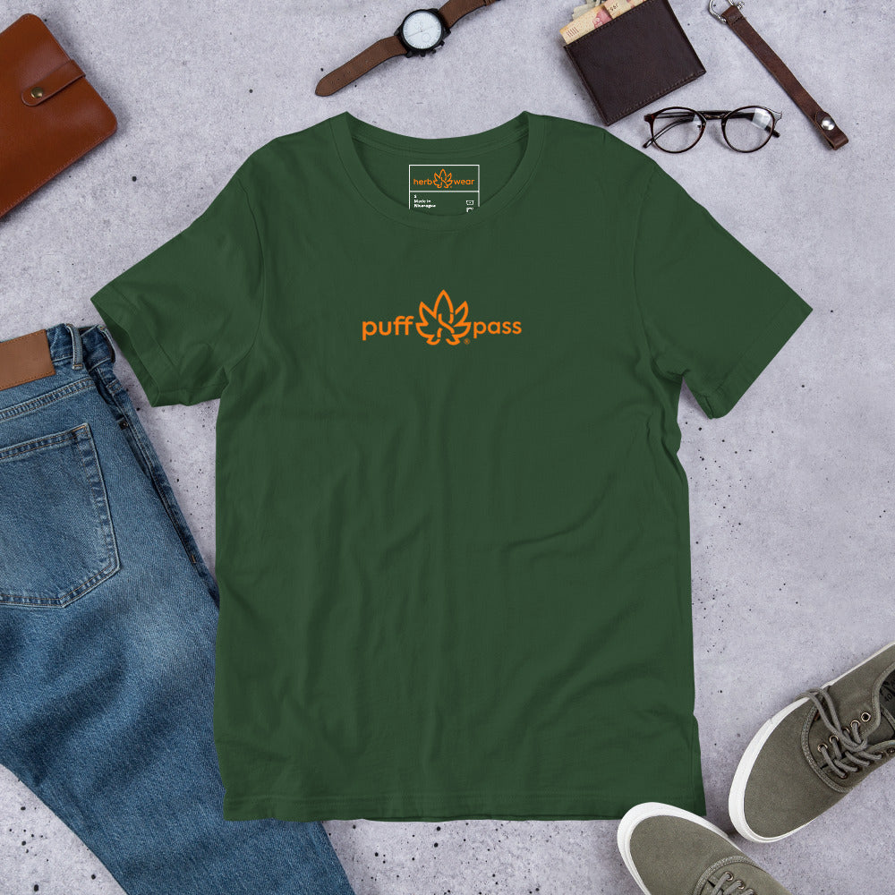 Herb Apparel | Puff Pass | Unisex t-shirt | Live the Vibe