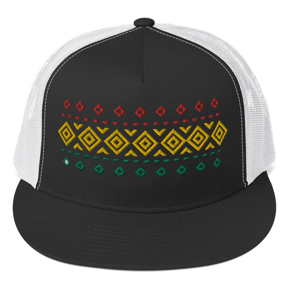 Simply Tribal |  Reggae Trucker Cap | Live the Vibe