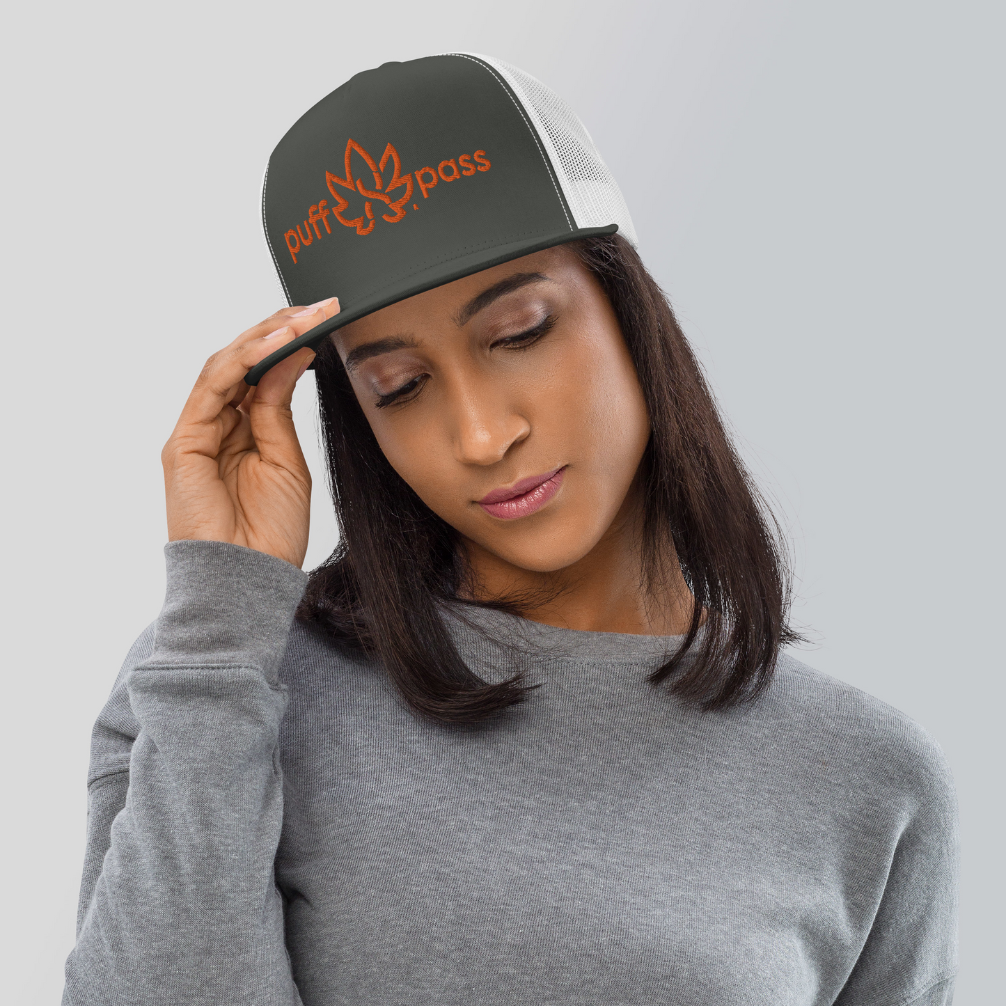 Puff Pass | Trucker Cap | Herb Apparel | Live the Vibe