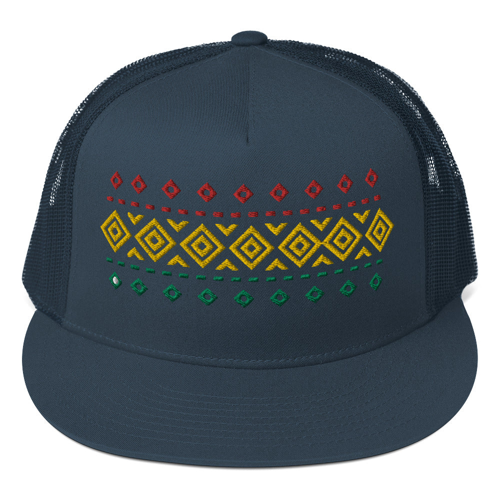 Simply Tribal |  Reggae Trucker Cap | Live the Vibe