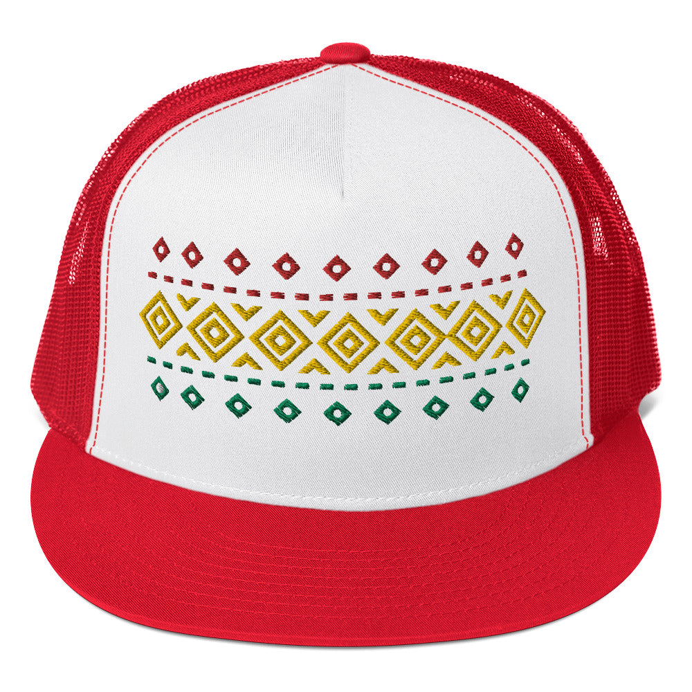 Simply Tribal |  Reggae Trucker Cap | Live the Vibe