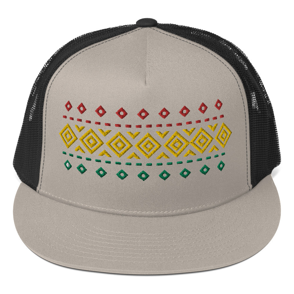 Simply Tribal |  Reggae Trucker Cap | Live the Vibe