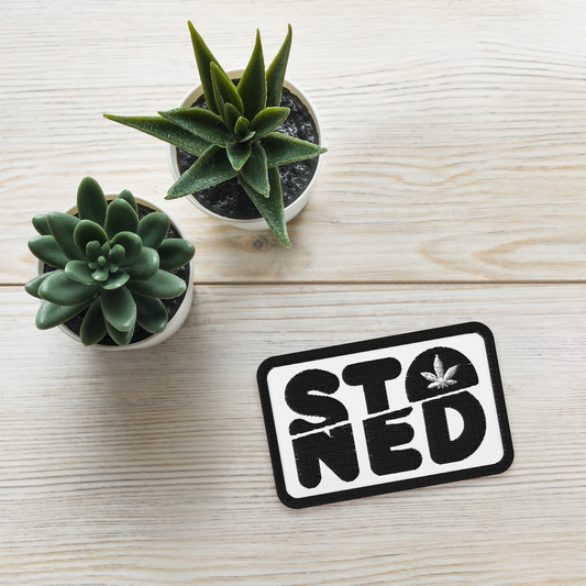 Stoned | Embroidered patches