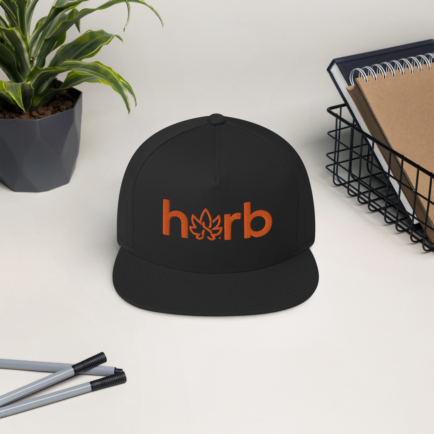 Herb | Flat Bill Snapback Cap | Herb Apparel | Live the Vibe