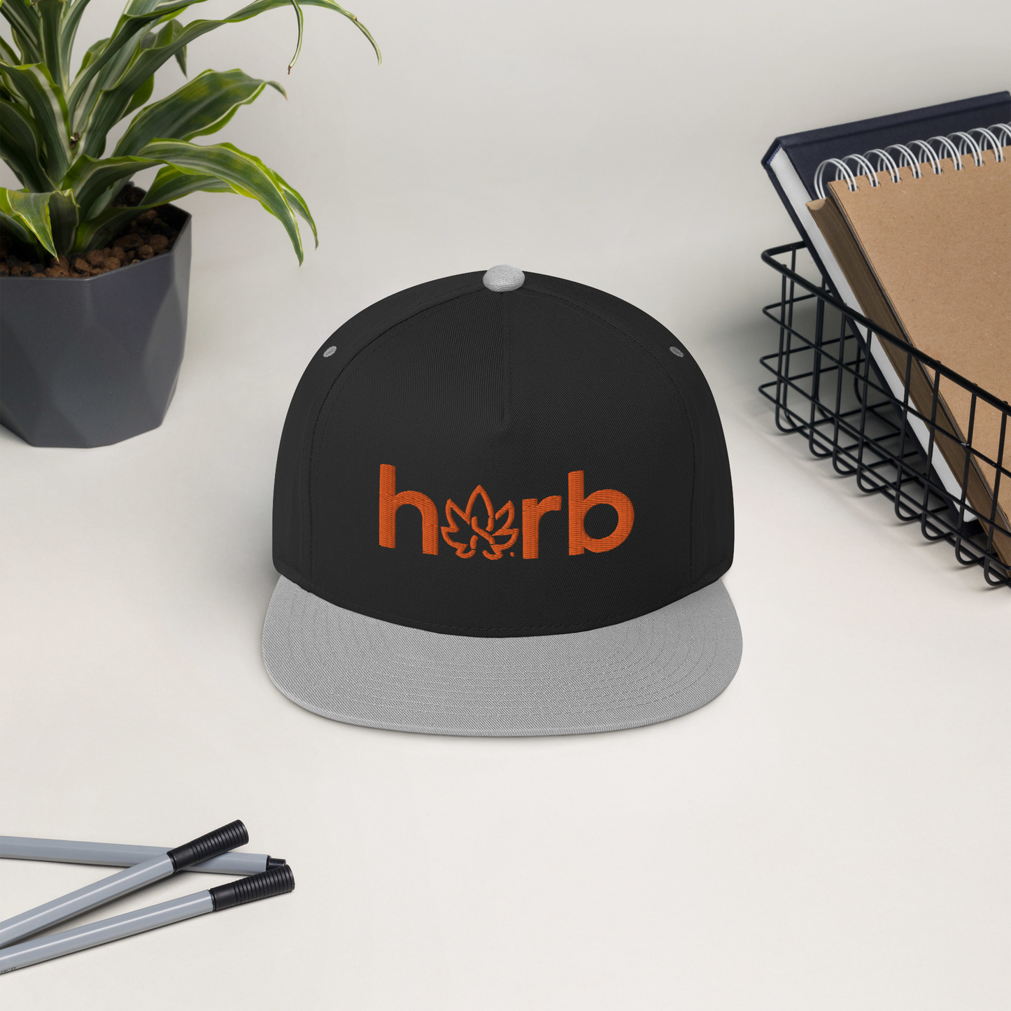 Herb | Flat Bill Snapback Cap | Herb Apparel | Live the Vibe