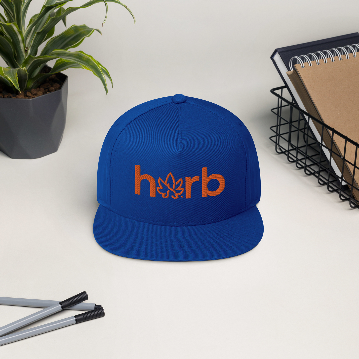 Herb | Flat Bill Snapback Cap | Herb Apparel | Live the Vibe