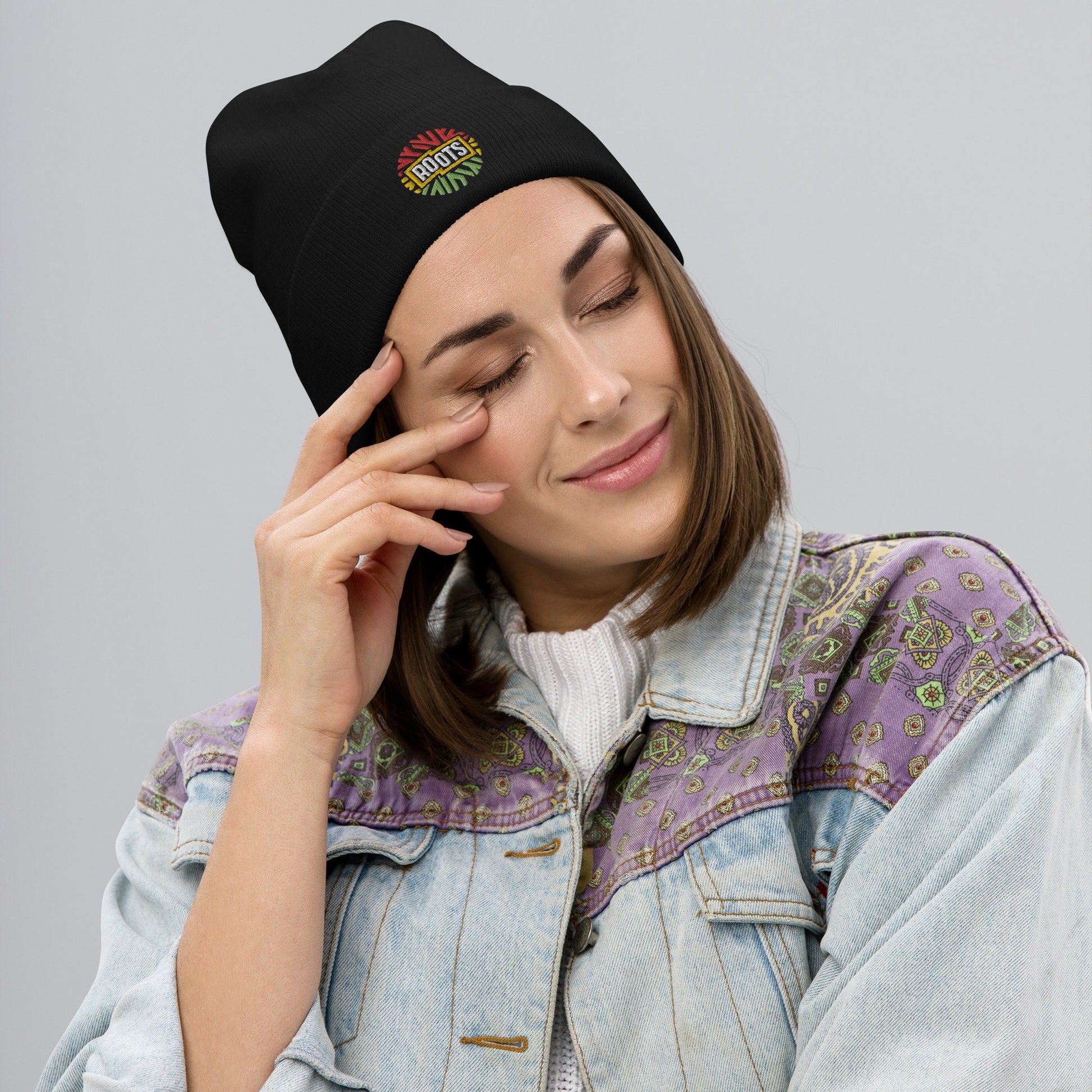 Kultured Roots | Embroidered Beanie