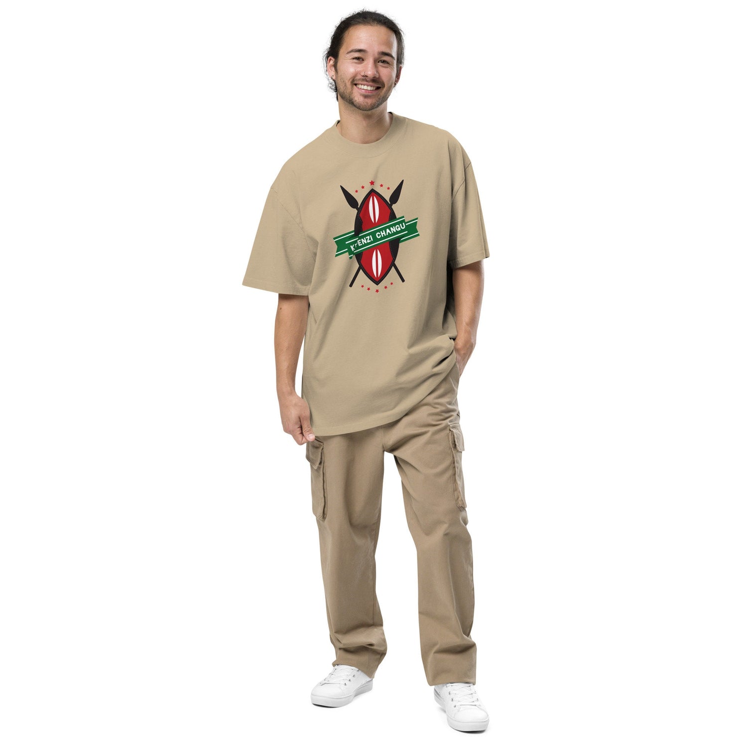 Kenya Kipenzi Changu | Oversized faded t-shirt