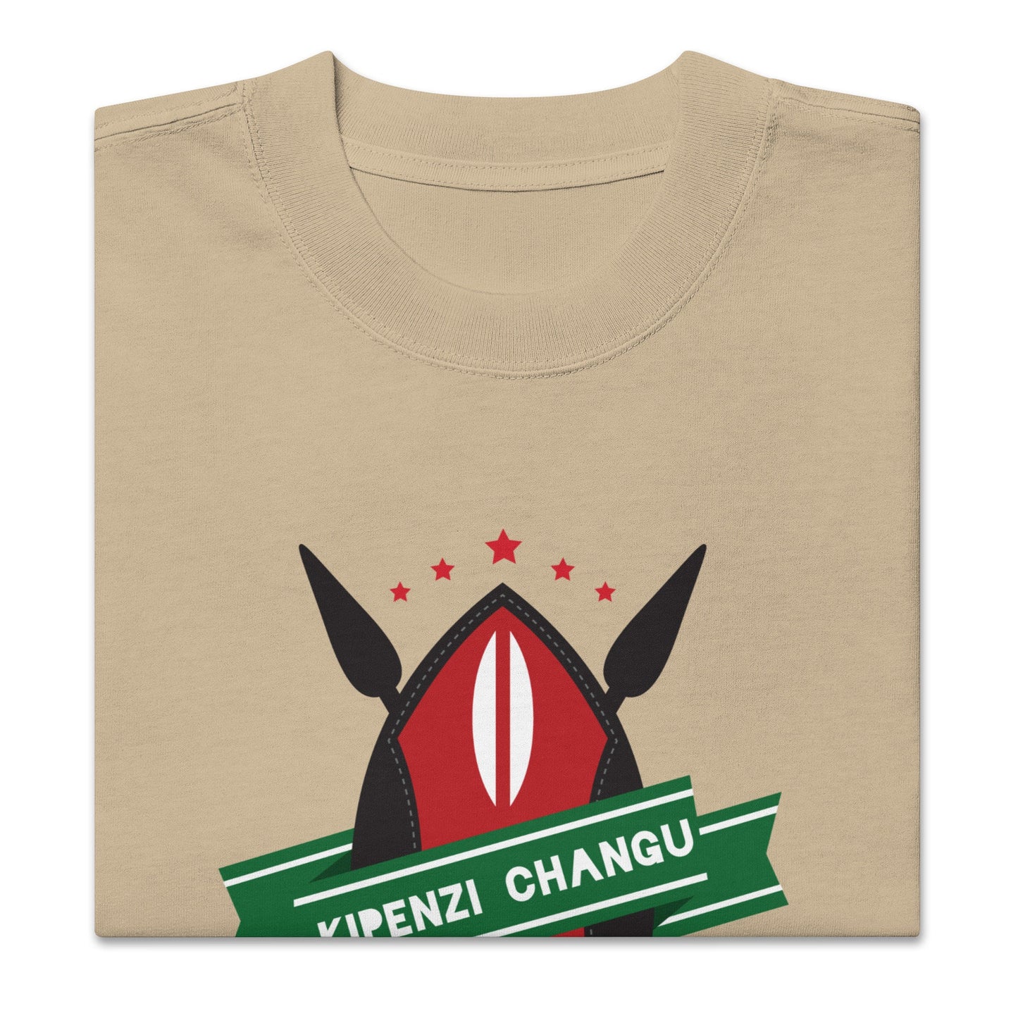 Kenya Kipenzi Changu | Oversized faded t-shirt