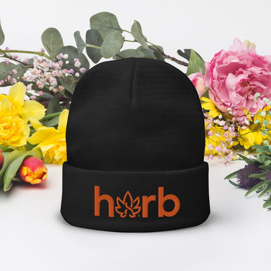 Herb | Embroidered Beanie | Herb Apparel | Live the Vibe