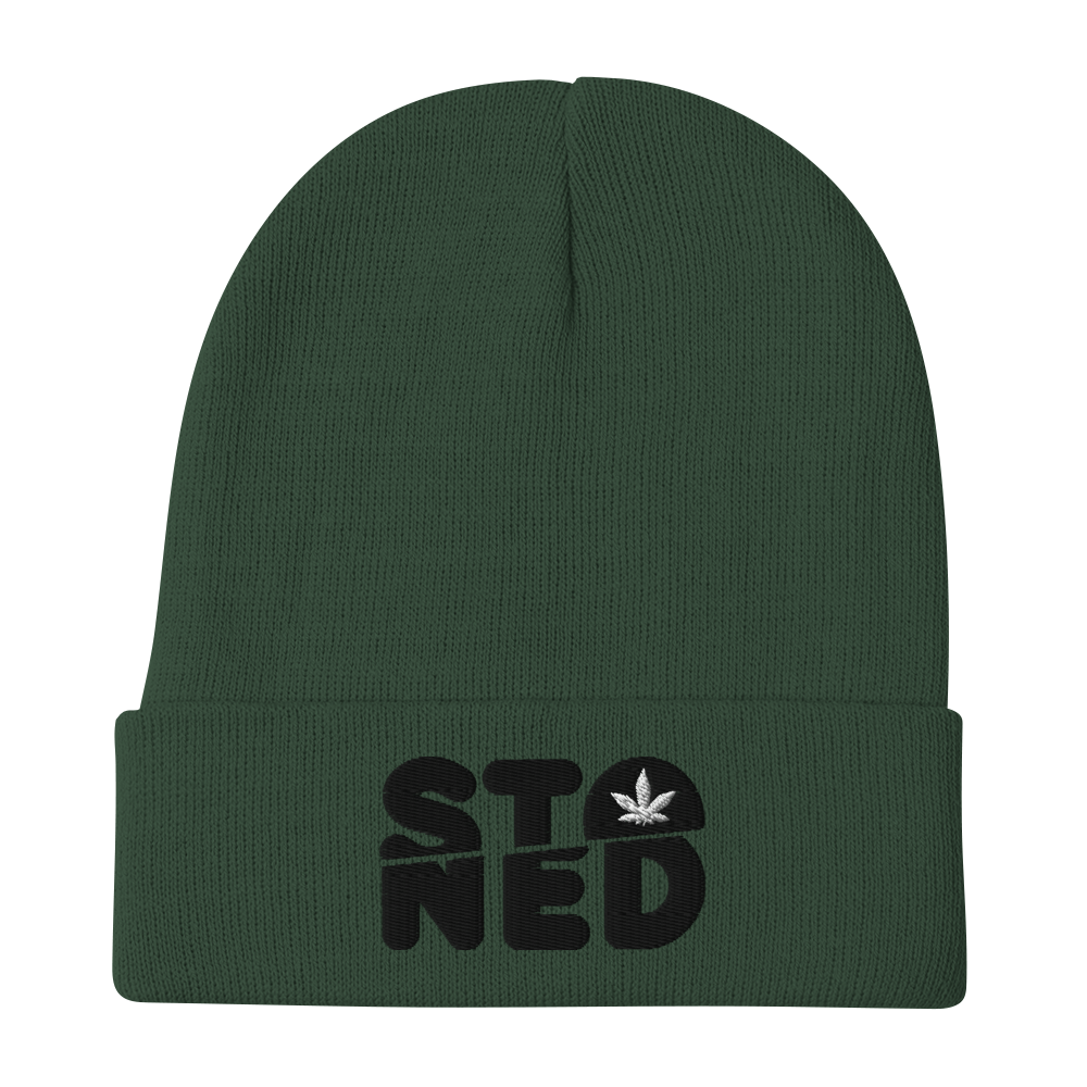 Stoned | Embroidered Beanie