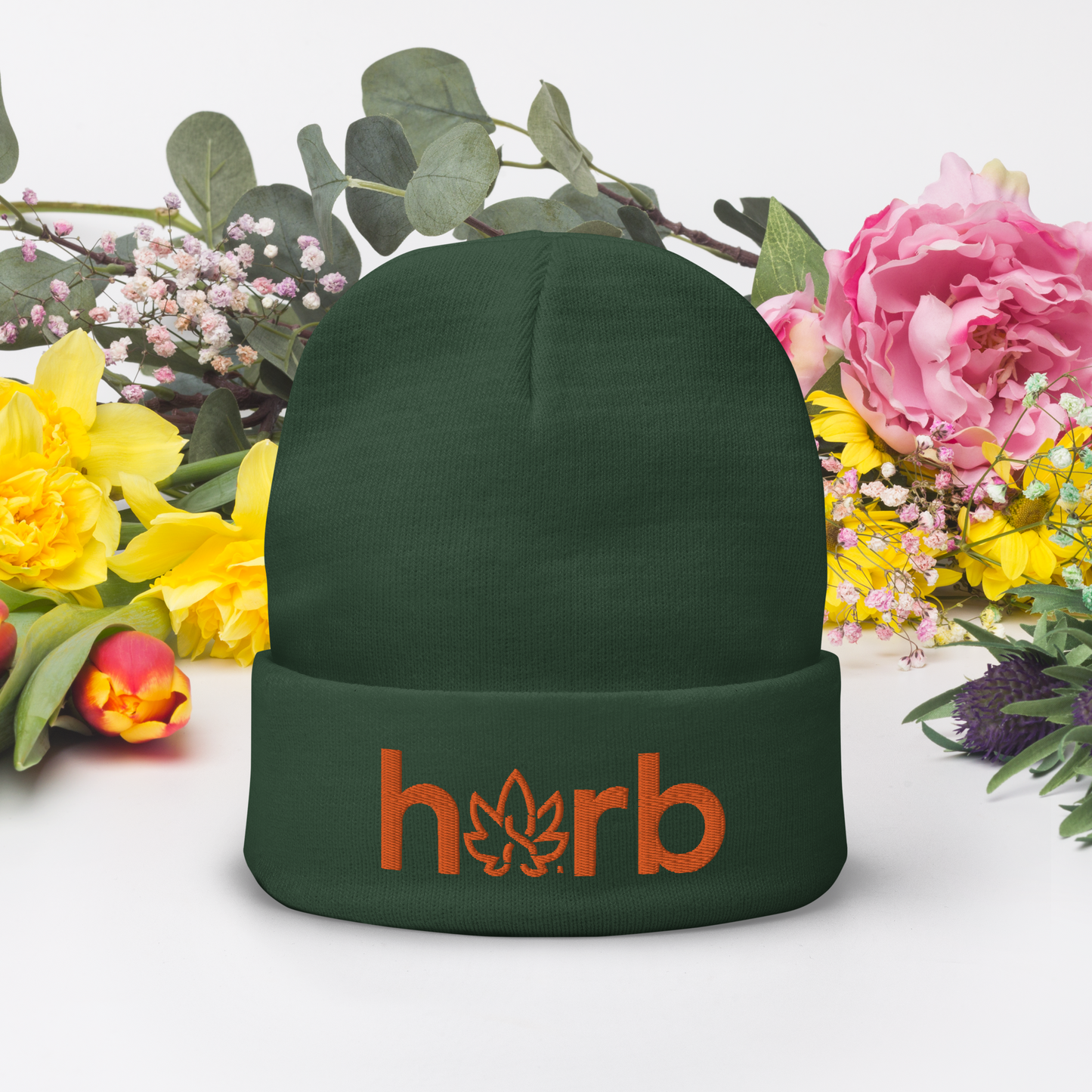 Herb | Embroidered Beanie | Herb Apparel | Live the Vibe