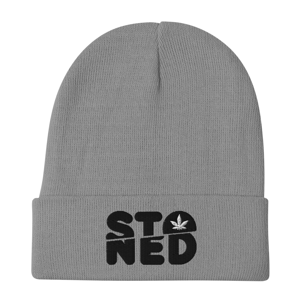 Stoned | Embroidered Beanie