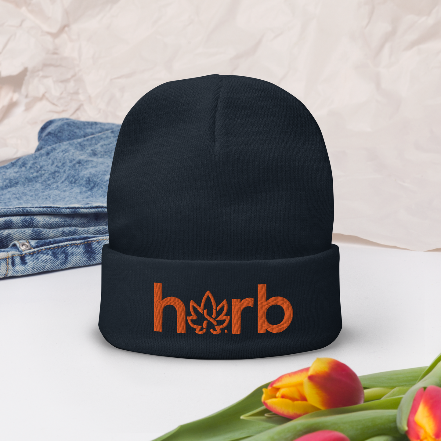 Herb | Embroidered Beanie | Herb Apparel | Live the Vibe