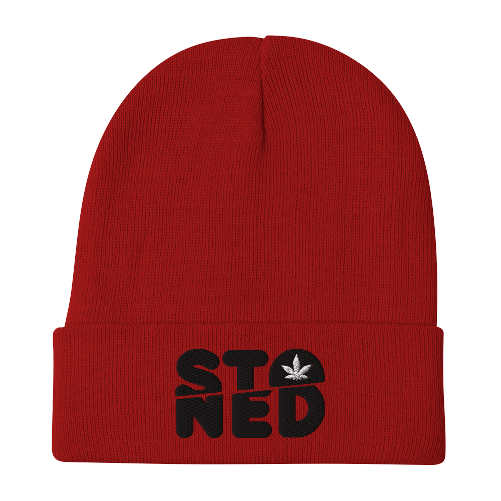 Stoned | Embroidered Beanie