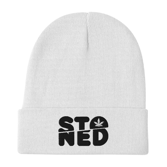 Stoned | Embroidered Beanie