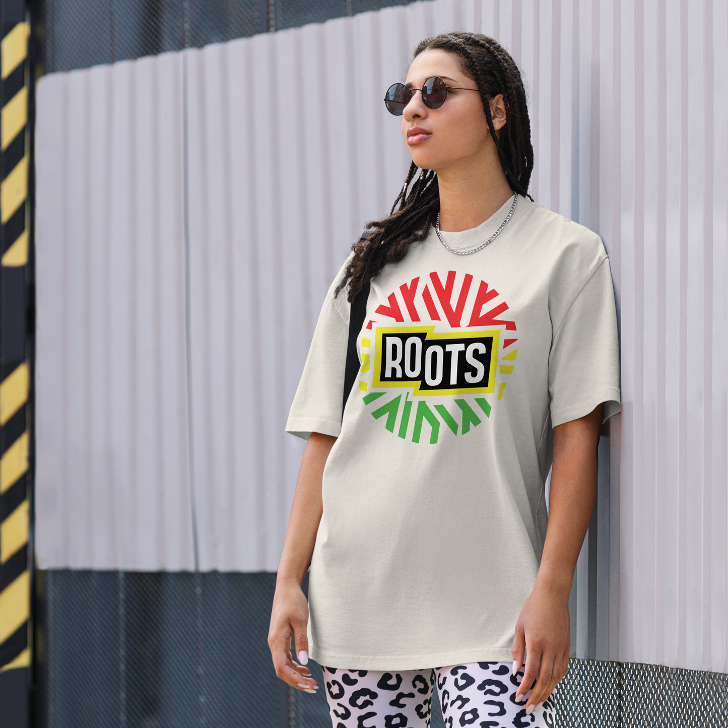 Kultured Roots | Oversized faded t-shirt