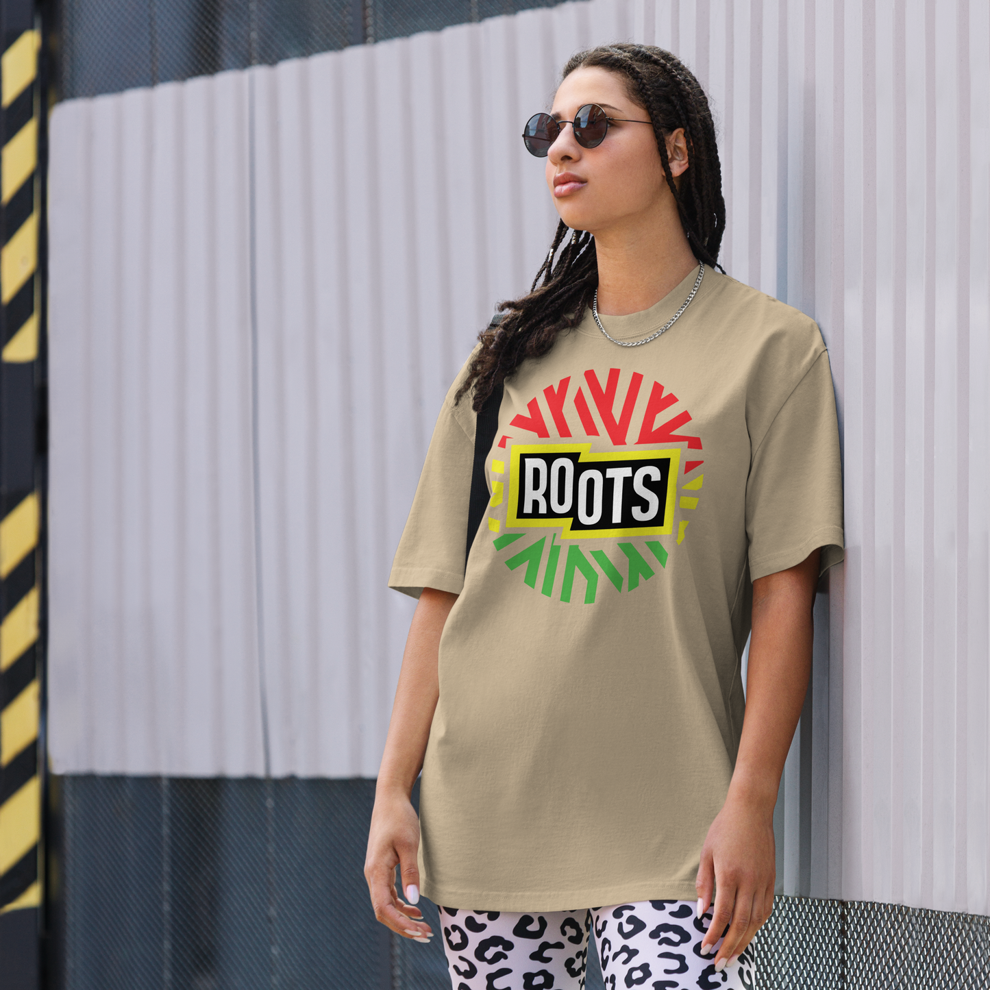 Kultured Roots | Oversized faded t-shirt