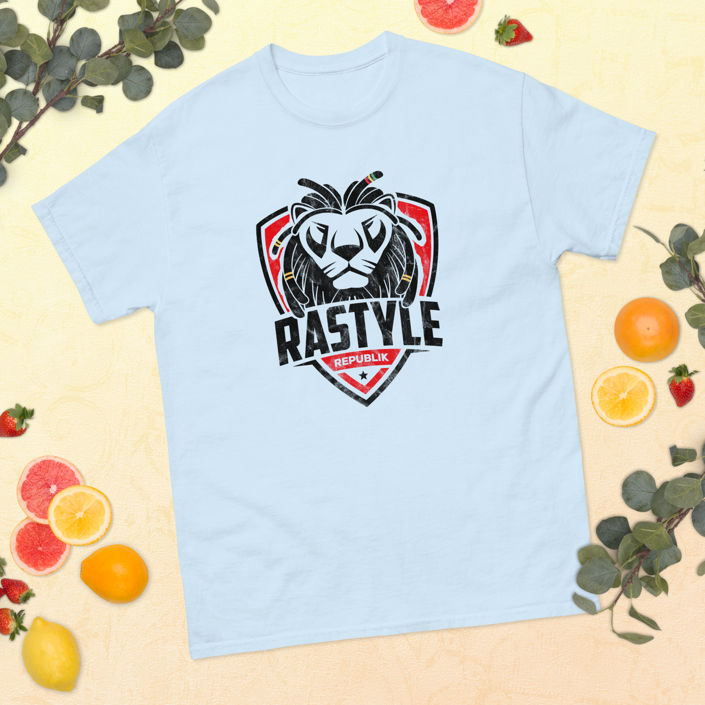 Rastyle Original - Lion Emblem | Unisex classic tee | Live the Vibe