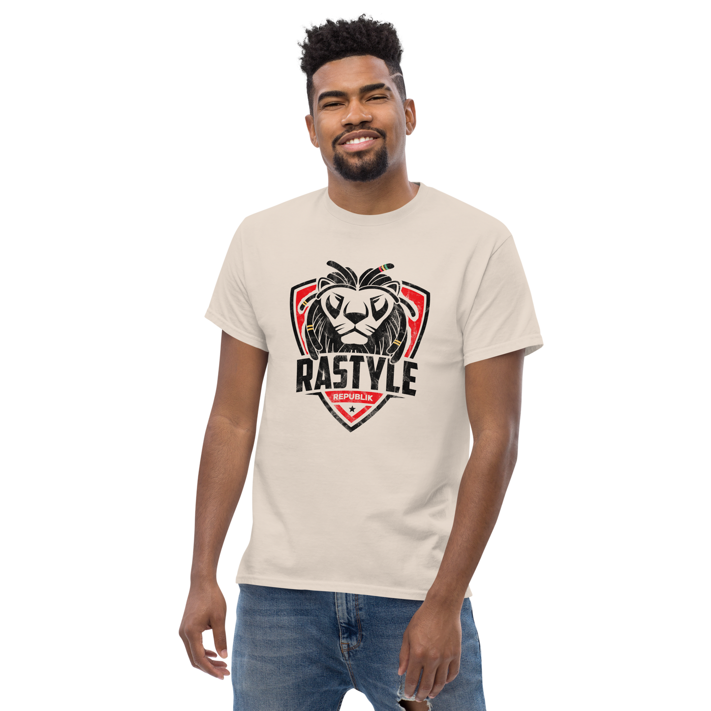 Rastyle Original - Lion Emblem | Unisex classic tee | Live the Vibe