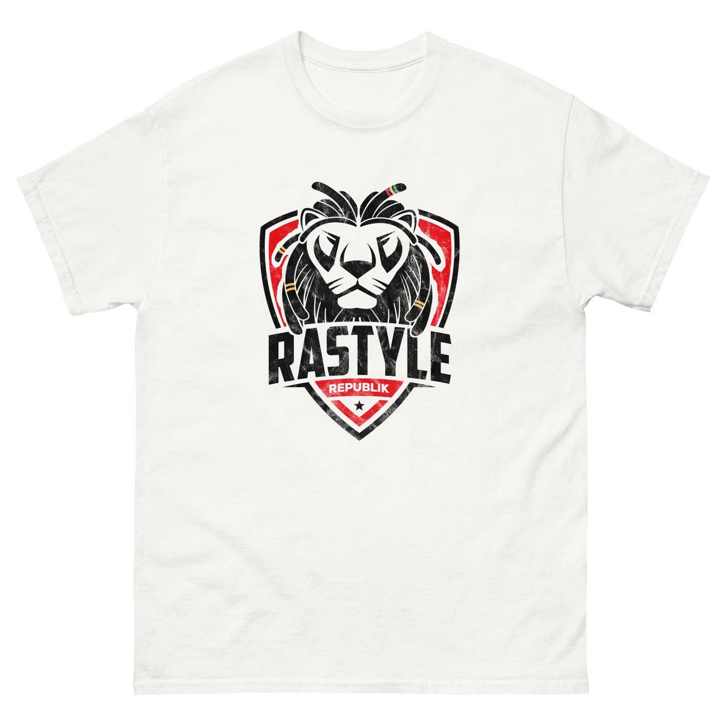 Rastyle Original - Lion Emblem | Unisex classic tee | Live the Vibe