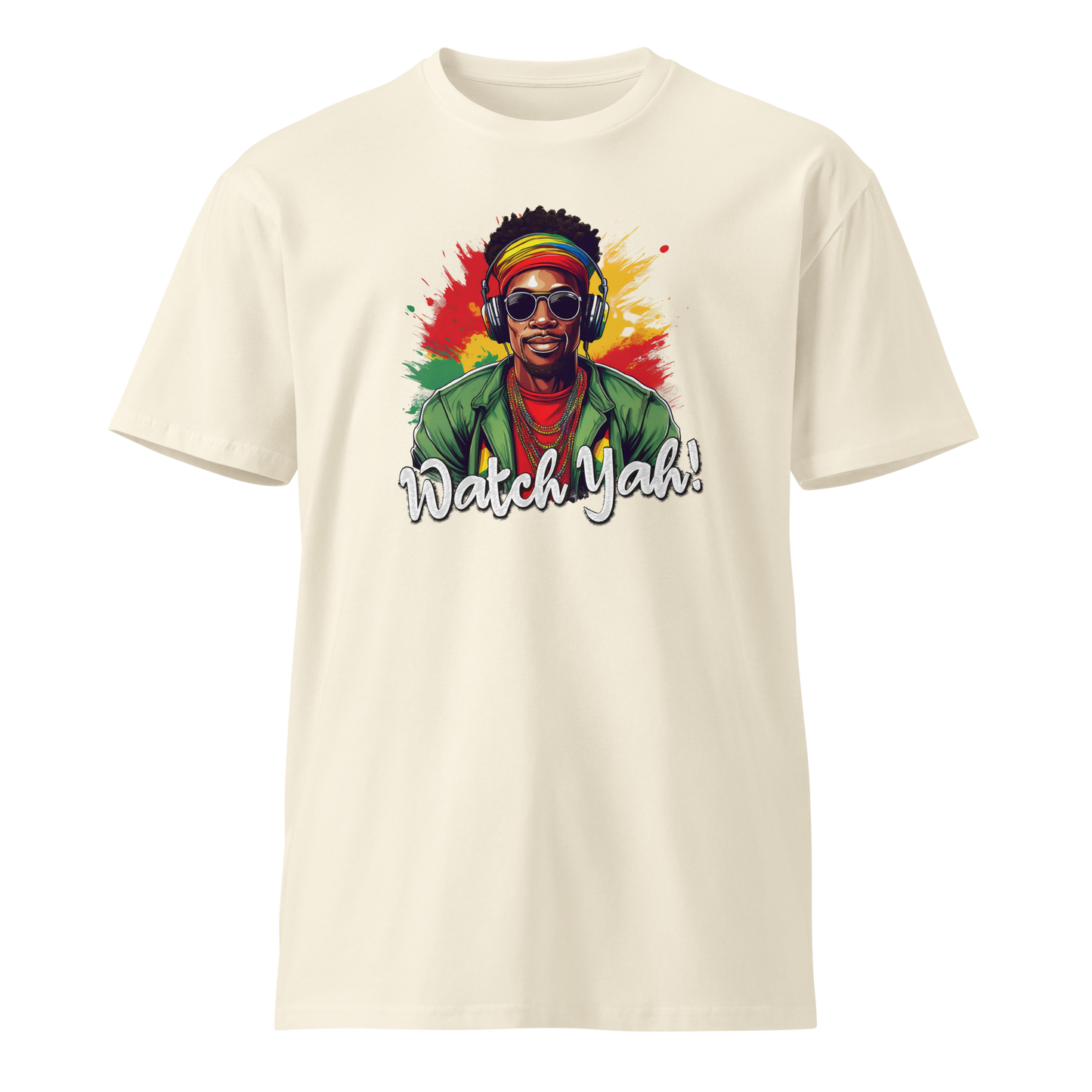 Watch Yah! | Reggae Unisex premium t-shirt | Live the Vibe