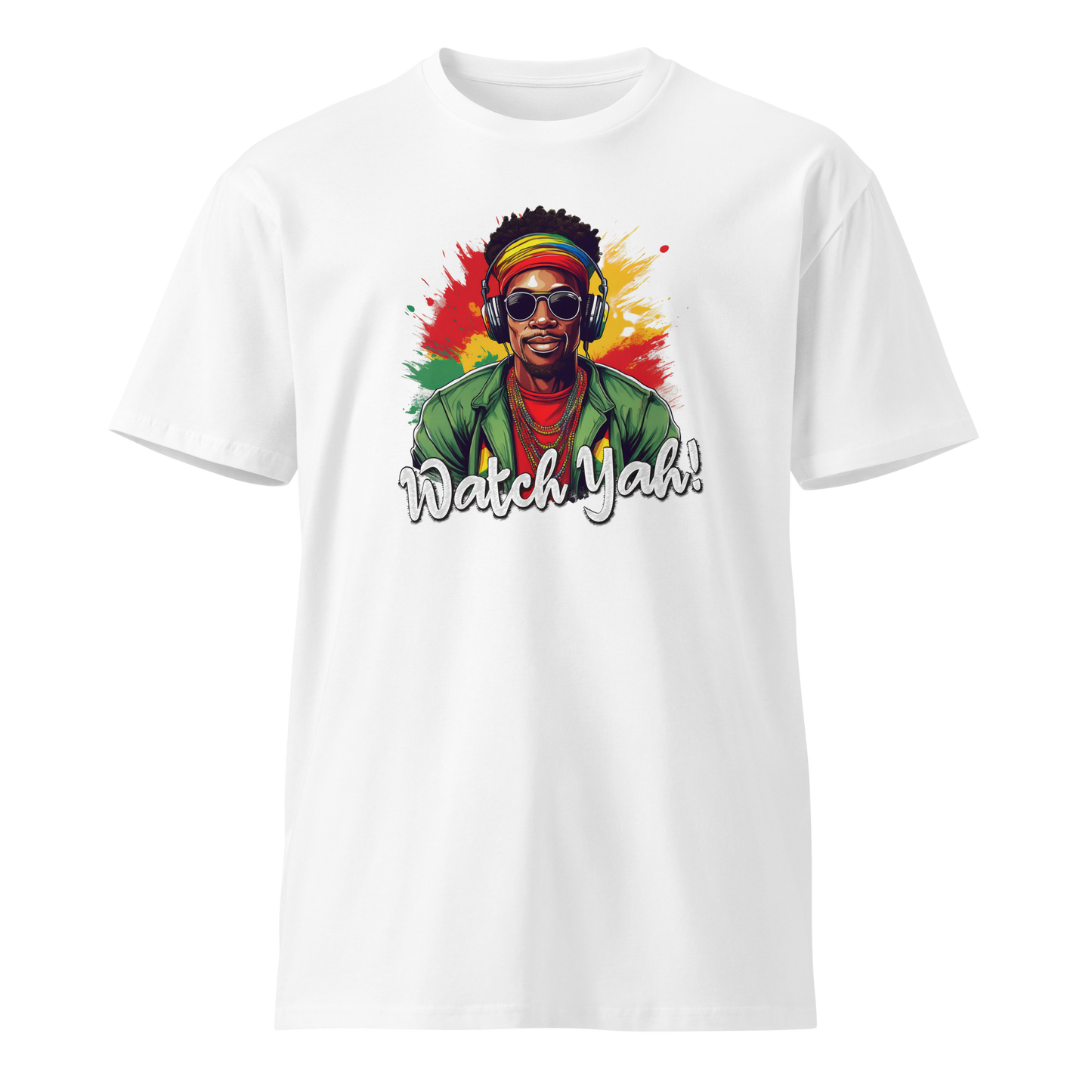 Watch Yah! | Reggae Unisex premium t-shirt | Live the Vibe