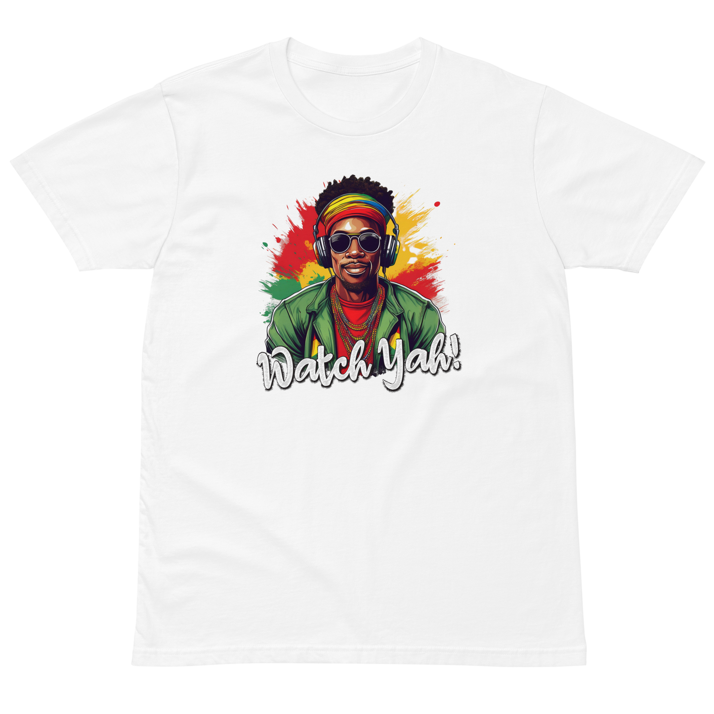 Watch Yah! | Reggae Unisex premium t-shirt | Live the Vibe