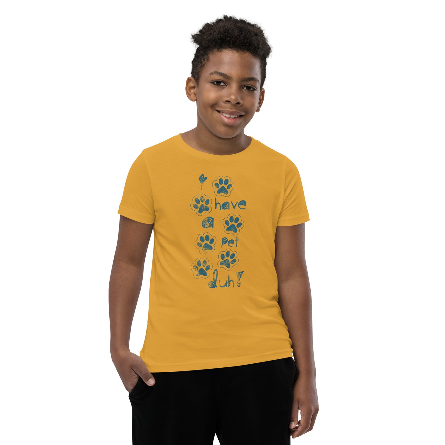 I Have a Pet | Youth Short Sleeve T-Shirt | Pet Love