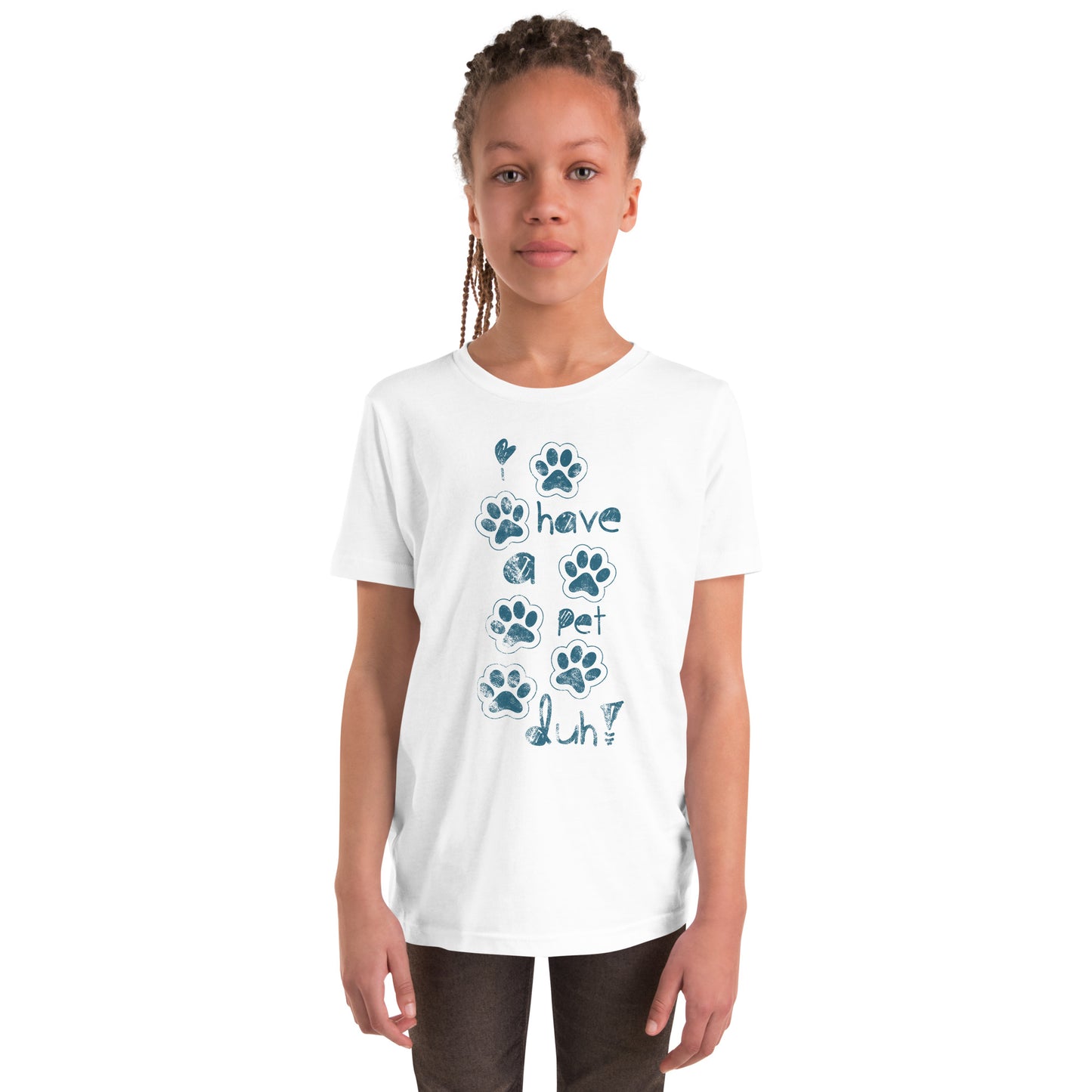 I Have a Pet | Youth Short Sleeve T-Shirt | Pet Love